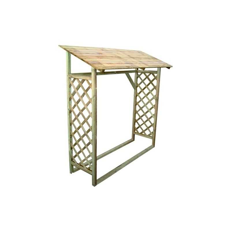 Pergola woodshed impregnated wood 180x70 Magnolia