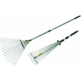 Scopa raccoglifoglie regolabile con manico telescopico