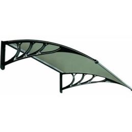 Bronze polycarbonate canopy 150x100 cm.