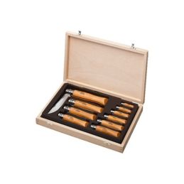 Cofanetto coltelli Opinel 10 pezzi serie Virobloc e Classica