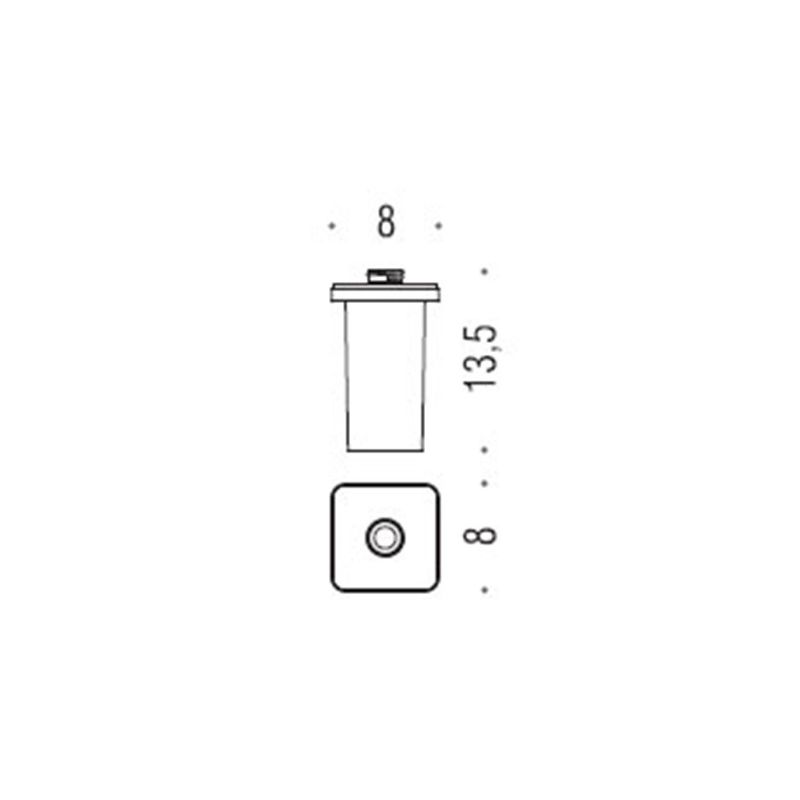 [Ricambio] Contenitore per spandisapone B9368 Colombo Design