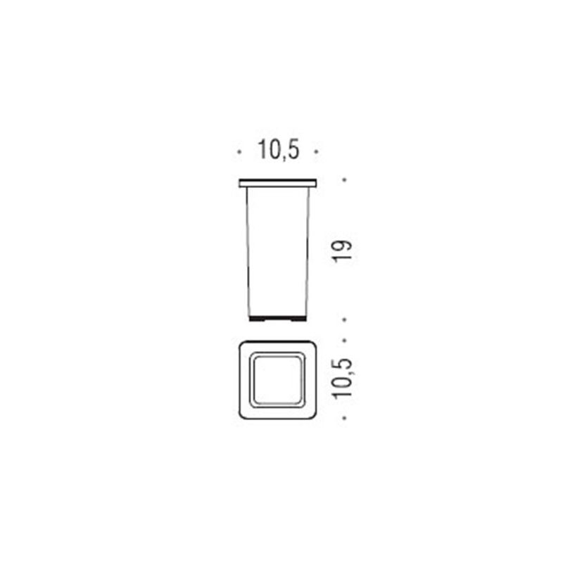 [Ricambio] Vetro per portascopino B7056 Colombo Design