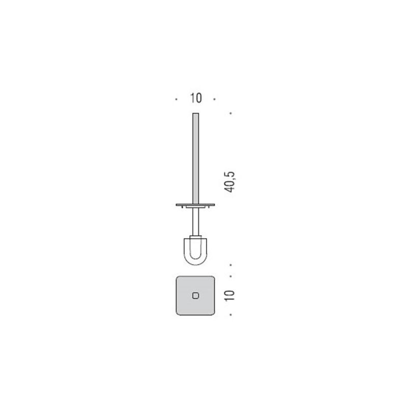 [Ricambio] Ciuffo con manico B7058 Colombo Design