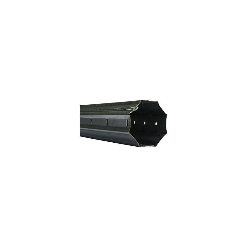 Octagonal roller for roller shutter sp. 5/10 in ribbed steel