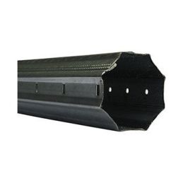 Octagonal roller for roller shutter sp. 5/10 in ribbed steel