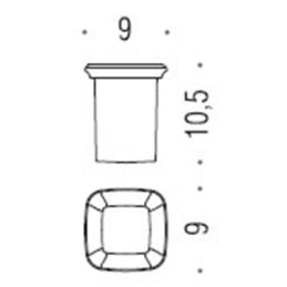 [SPARE PARTS] Glass B3252 Colombo Design