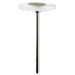 Spazzole in nylon bianco circolare M.4165 PG Mini
