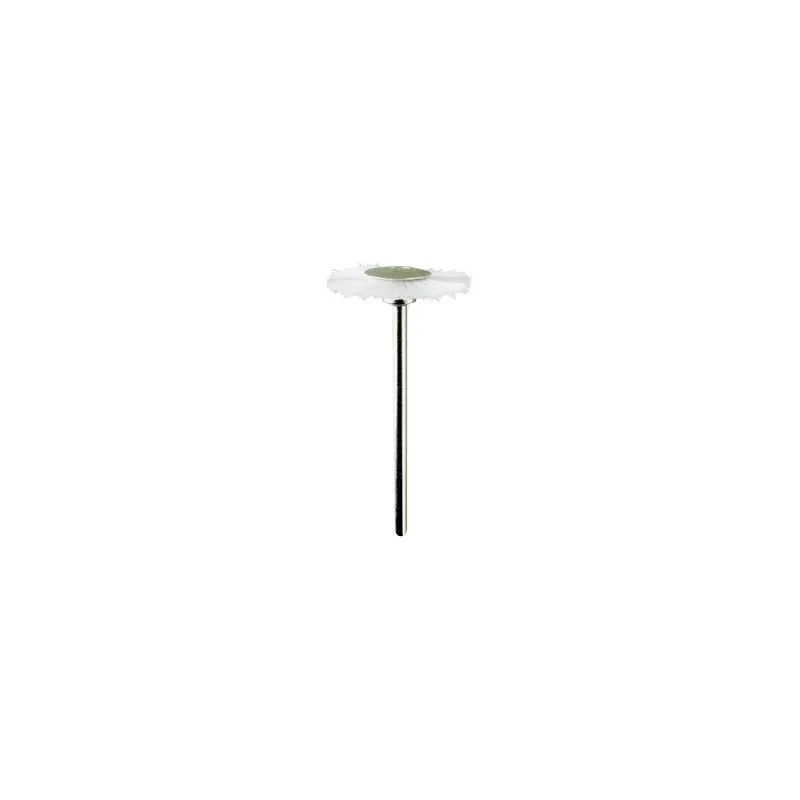 Brushes in white circular nylon M.4165 PG Mini