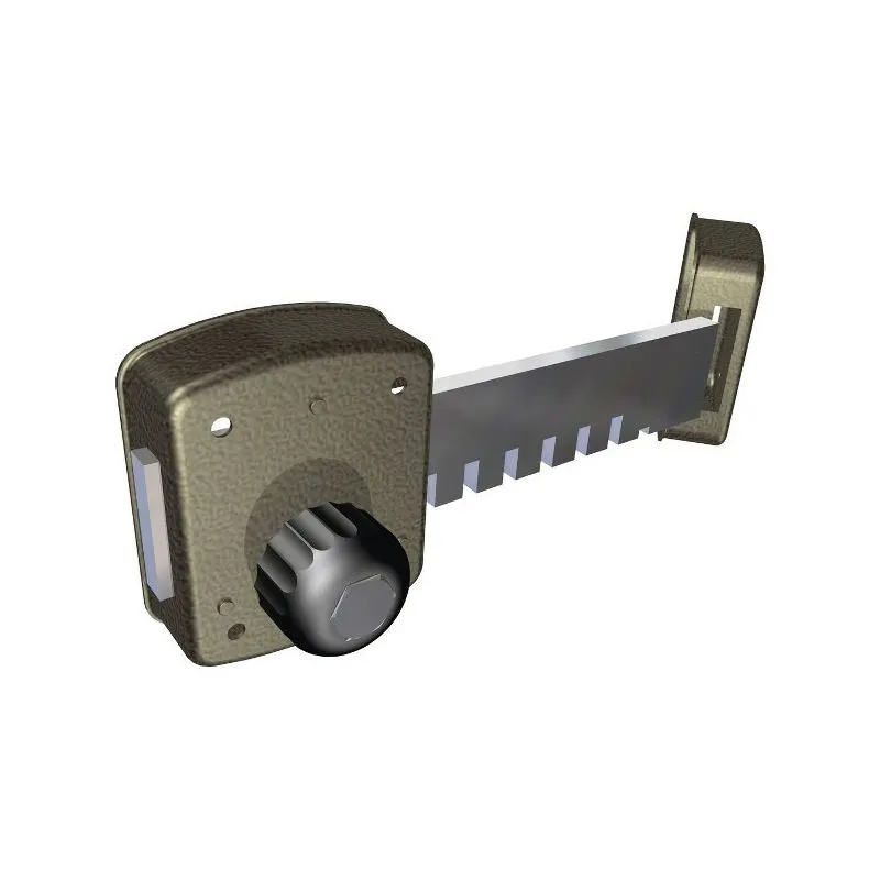 Serratura applicare CR 1500L laterale Targetta chiave K55