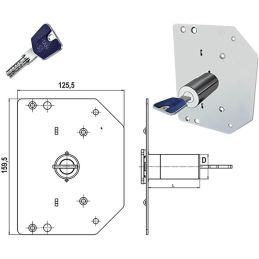 Spare pump unit K55 for CR lock (new type)