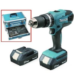 Makita HP457DWEX Cordless Drill Lithium 18V case