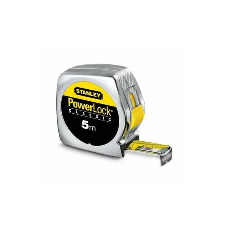 Flessometro a nastro cassa cromata Stanley Powerlock®