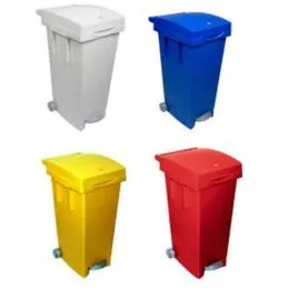 Bidone con coperchio per raccolta Differenziata BIGTATA - lt. 80