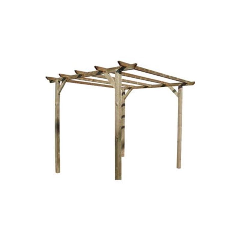 Impregnated wooden pergola 300x300 Blinky Glicine