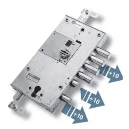Security door lock Mottura 89.K597DR/S2 plurisystem for DIERRE