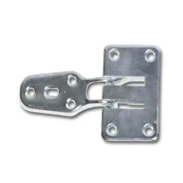Piston hinge for movable doors for recessed flat wing