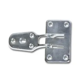 Piston hinge for movable doors for recessed flat wing