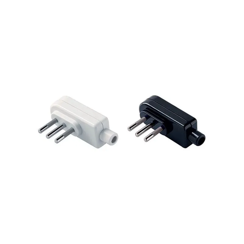 Spina angolare piatta 2P+T 10A 250V Spina angolare piatta 2P+T 10A 250V