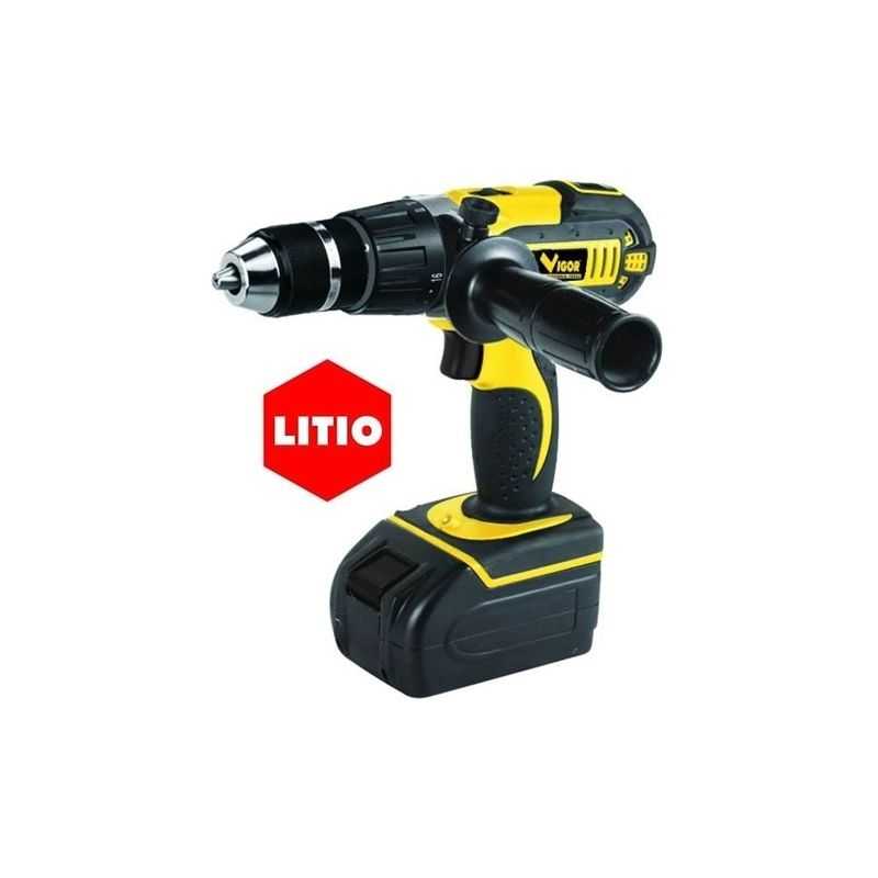 Trapano avvitatore Litio Vigor VST-1800 KK