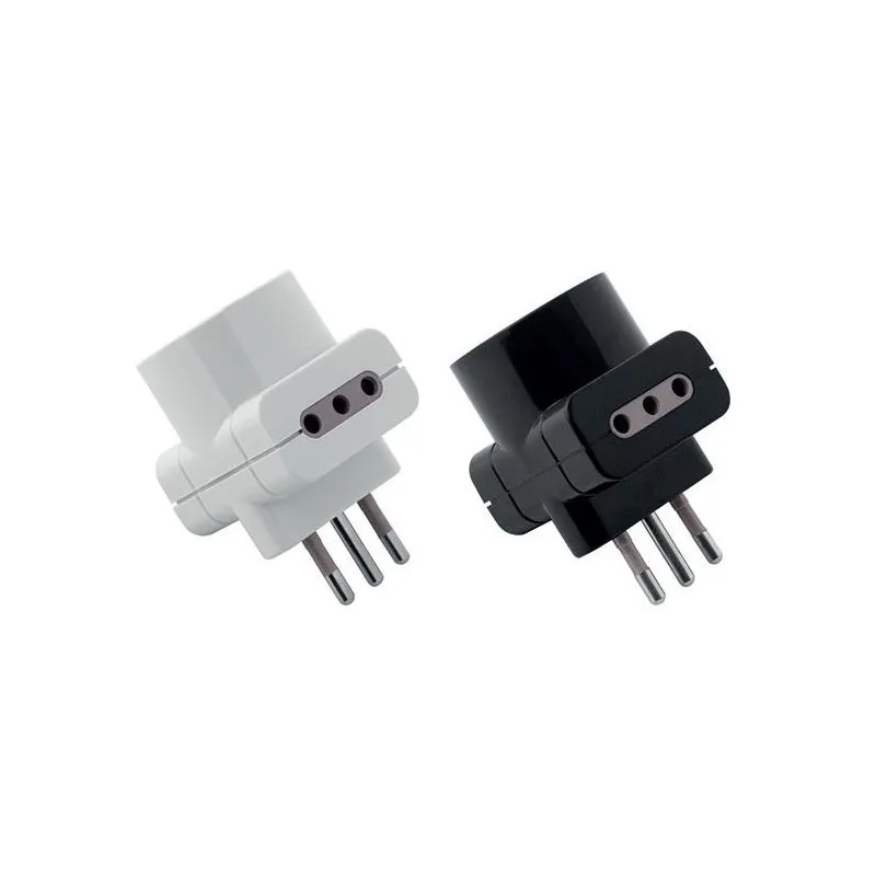 Adattatore triplo 10 A + Schuko attacco 2P+T 10A 250V