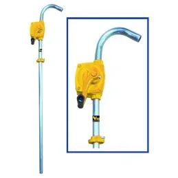 Pompa manuale rotativa per fusti travasatrice olio carburanti
