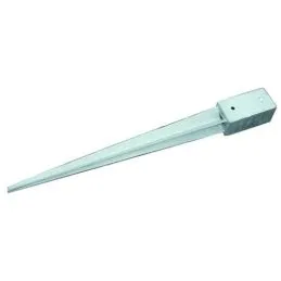 Steel toe cap for 7x7 wood posts