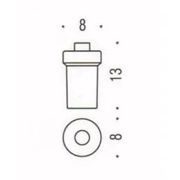 [Spare part] Glass for soap dispenser B9372