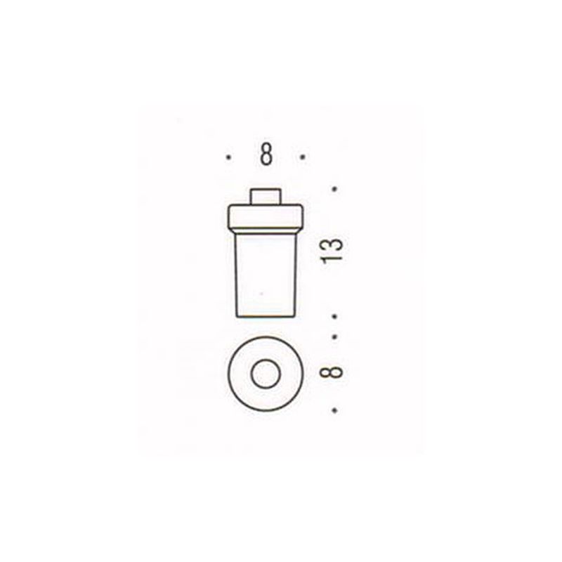 [Spare part] Glass for soap dispenser B9372