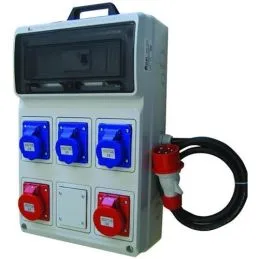 Electrical distribution panel for construction site 2242-V