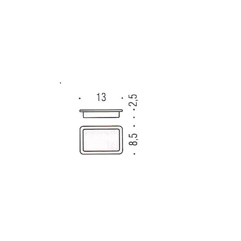 [SPARE PART] Glass soap dish holder B6251