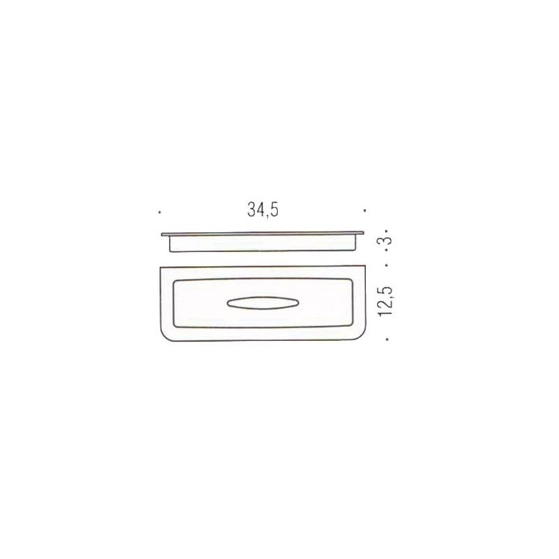 [Ricambio] Contenitore per portaspugna B6253 Colombo Design