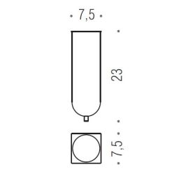 [Ricambio] Contenitore Scovolo per portascopino WC B1659