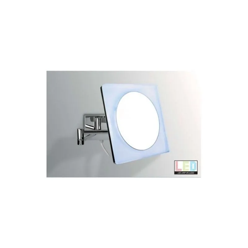 Specchio ingranditore (3x) con lampada Colombo Design B9756 Specchio ingranditore (3x) con lampada Colombo Design B9756