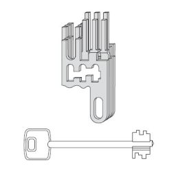 Replacement kit gorges CISA map 07590.12