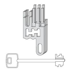 Replacement kit gorges CISA map 07590.15