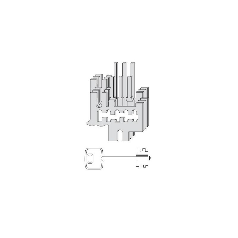 Replacement kit gorges CISA map 07590.23