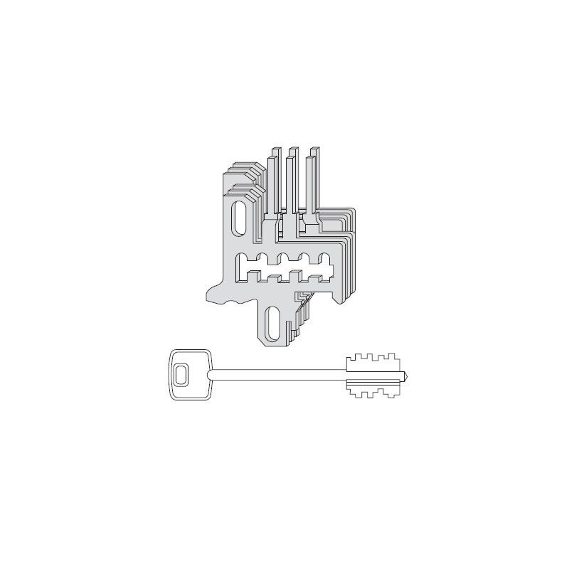 Kit ricambio gorges mappa CISA 07590.25