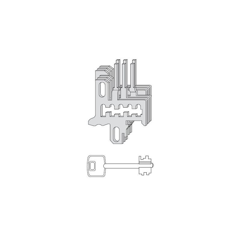 Replacement kit gorges CISA map 07591.21