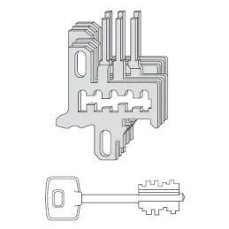 Replacement kit gorges CISA map 07591.29