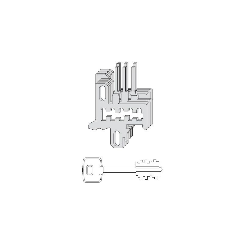 Replacement kit gorges CISA map 07591.29