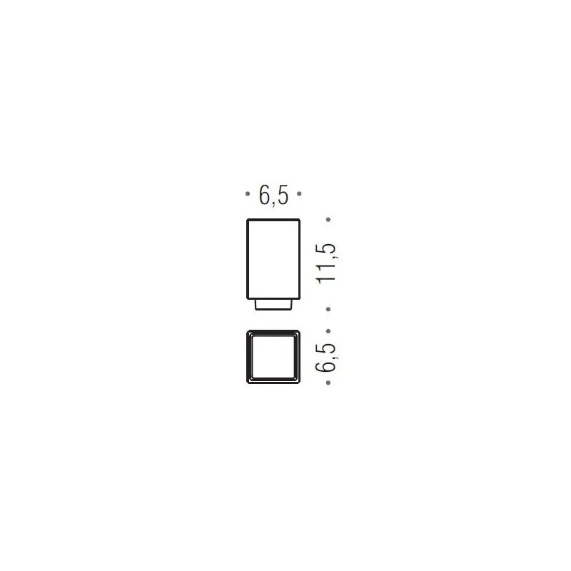 [SPARE PART] Glass B1652 Colombo Design