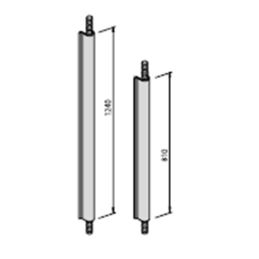 Couple of Cisa rod latches 07081.06 for antipanic handle