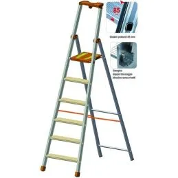 Scala a libro FACAL PIU+SU in alluminio EN-131