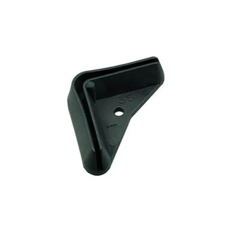 Foot for shelf upright section. 35x35 Foot for shelf upright section. 35x35