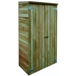 Armadio per giardino in legno 85x46x177h Blinky LOLA