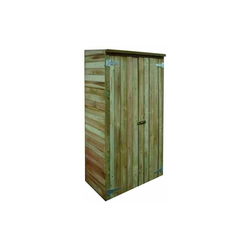 Armadio per giardino in legno 85x46x177h Blinky LOLA