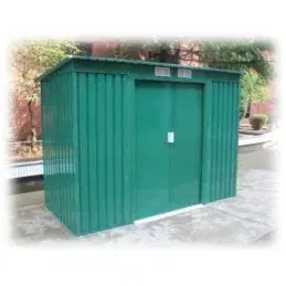 Casetta in lamiera per giardino 201x121x176h VIGOR Ambra