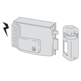 Electro-locking apply Cisa 11721 for gates