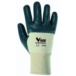 Work gloves HY60 cotton / nitrile