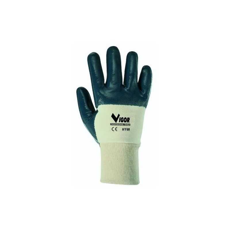 Work gloves HY60 cotton / nitrile